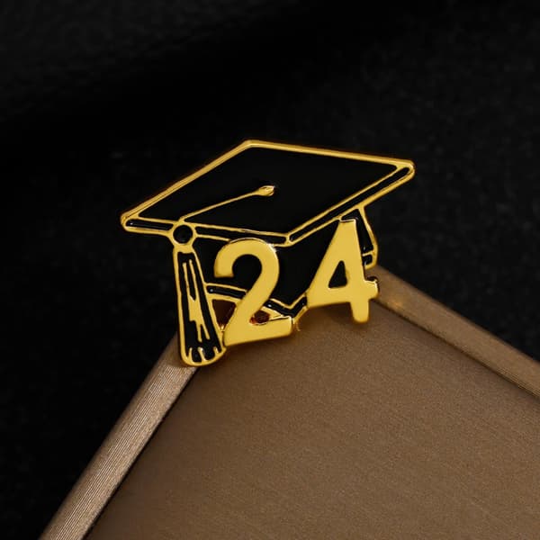 Hætte-Lapel-Nål, Graduation-Nål, Minde-Badge