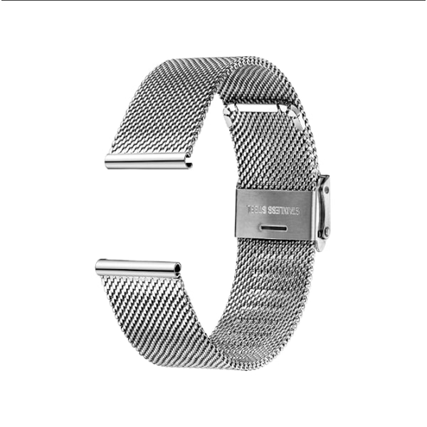 Stainless Steel Watch Mesh Strap Quick Release Men's Women's