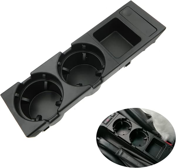 Koppholder for e46, Konsollkopp Drikkholder for BM-W 3-serie
