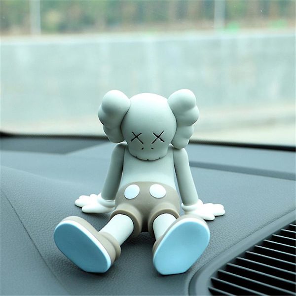 Kaws Söta Modellfiguriner Samlarobjekt Söt Bilinredning Tårta Topp