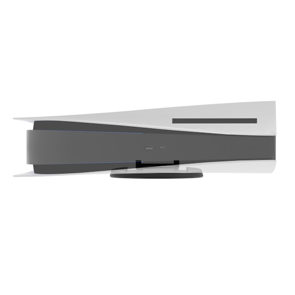 PS5® Stativ Disc Edition - Horisontellt/Vertikalt Basstativ, Halksäkert, Enkel Installation, Svart Ersättningstillbehör för