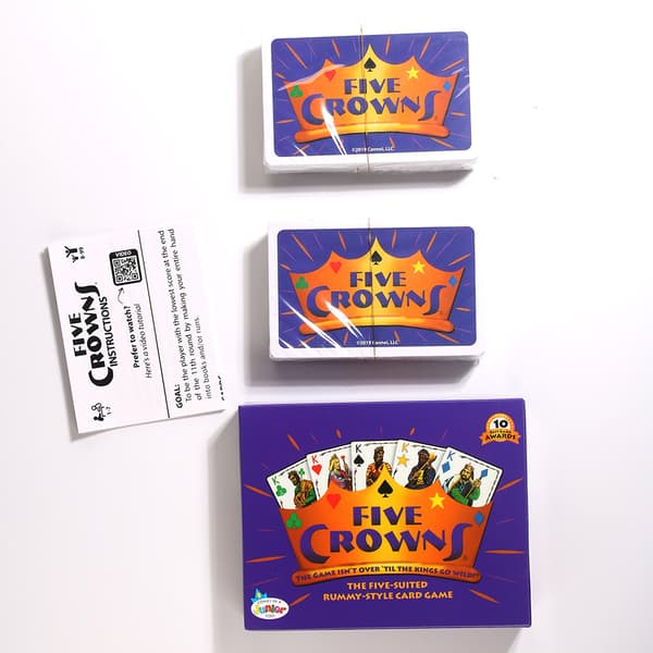 Five Crowns Five Crowns Poker Kortspill, Brettspillkort for