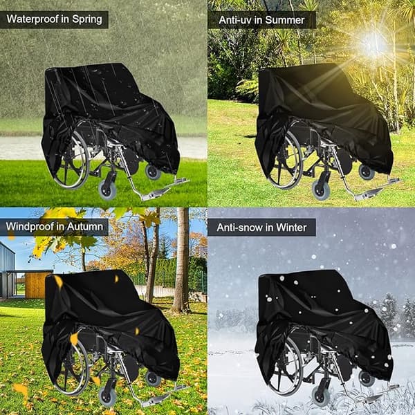 Rullestoltrekk (100cm*75cm*100cm), oppbevaring for rullestol