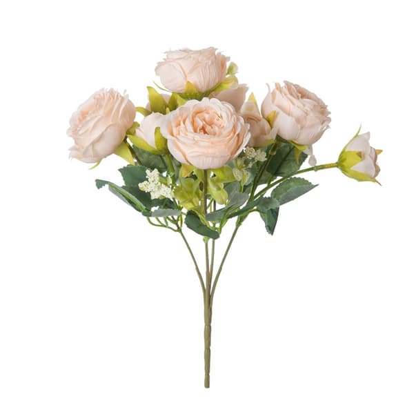 2 stk (Champagne) Kunstige Blomster til Senterpynt Champagne