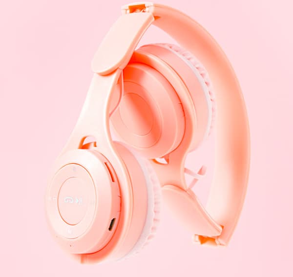 1 hodetelefon, Bluetooth-hodetelefon for barn, lav