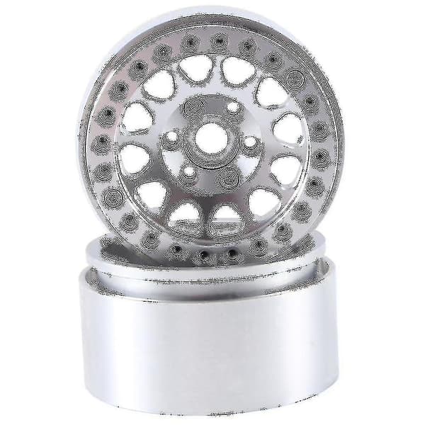 4 kpl 1,9 tuuman metalli Beadlock -pyörännavan vanne 1/10 Rc Crawler Ca