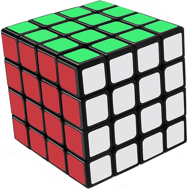 Speed Cube Legetøj, Magic Cube 4x4x4 Original Magic Cube Puslespil Legetøj, 60mm Avanceret Version, Nem Drejning og Glat Spil Holdbart Puslespil Cube Legetøj