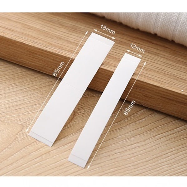 108 kpl 12 x 85 mm. Muodin ja kauneuden teippi, lääketieteellinen laatu, kaksipuolinen