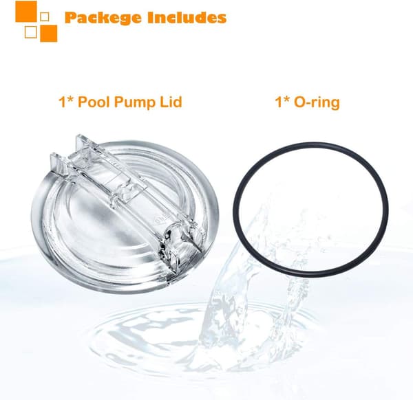 Ersättningsgängad lock för spx3100d poolpump