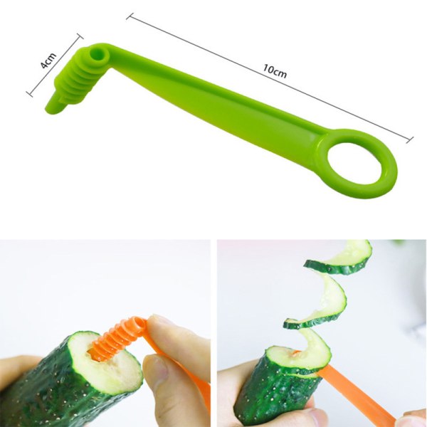 Melon Spiral Slicer Handvev Rotations Torn Potato Tower Gurka