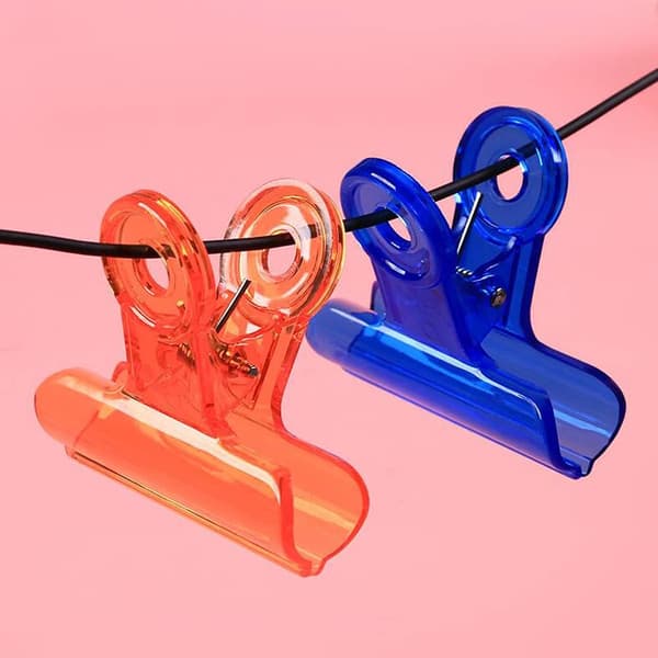 24 Pakke Chipposeklips Plastik Madposeklips Assorterede Farver