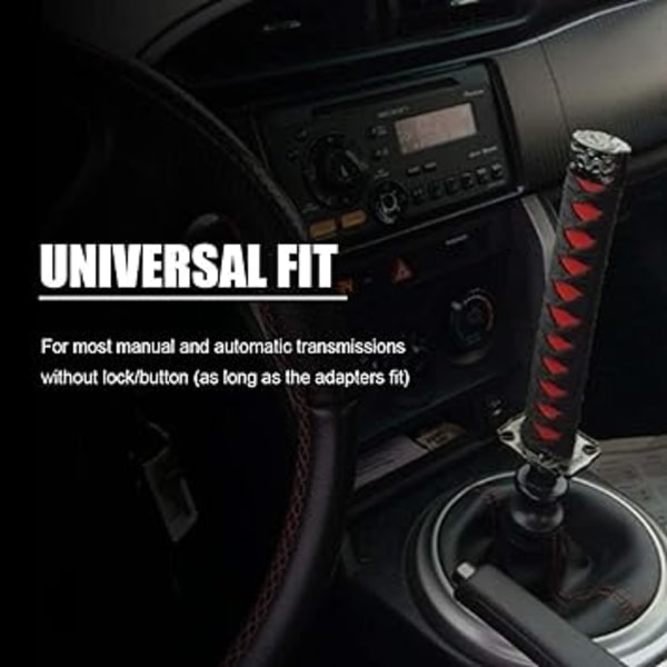 Gear Shift Knob Samurai Sword Gear Shifter Universal Fit