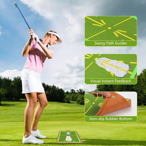Golf Øvelsesmåtte til Svingdetektion, Banevision Feedback Golf