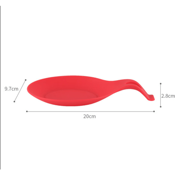 Silikoninen lusikkateline, silikoninen keittiölusikkateline, silikoninen lusikka