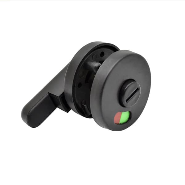 Set med 2 integritetsindikatorlås i plast och nylon, 53 mm i diameter