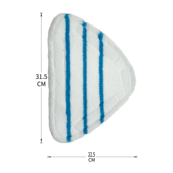 Mikrofiber Dampmoppebetræk Tilbehør Universal Vaskbar Trekant
