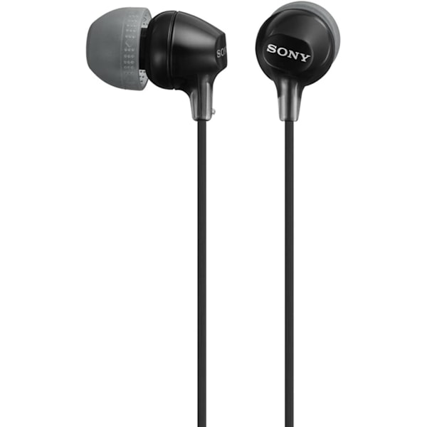 Sony EX14AP In-Ear Hodetelefoner med Mikrofon, Håndfri, Svart