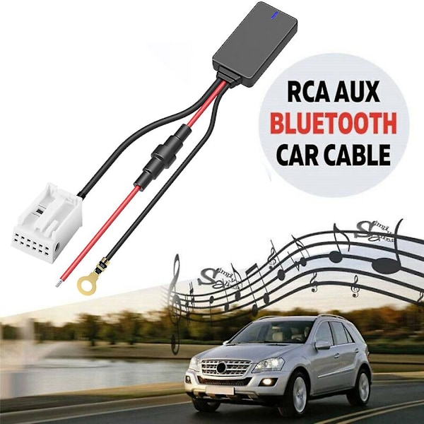 Bil Bluetooth Aux-kabel Bluetooth-adapter til Passat Tiguan Skoda Rcd Rns 210 310 315 510 Golf 5 6 håndfri mikrofonadapter