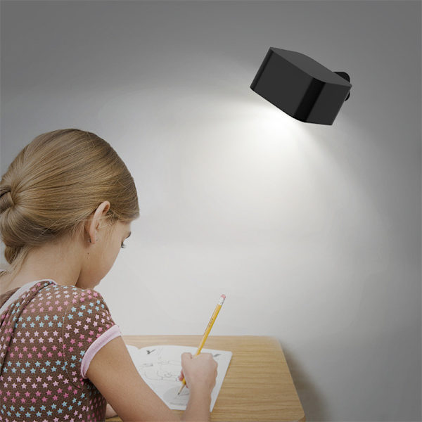 USB Genopladelig Vægl lampe LED Hoved Seng Bog