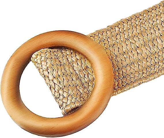 Elastisk stråbælte, tøjrem, jeansbælte, egnet til dametøj, jeans og sweatre.