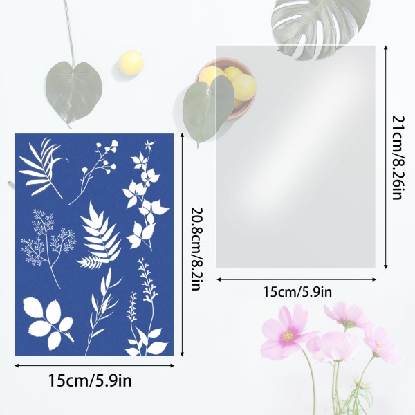 A5 solpapper blå solpapper solritning 32 ark