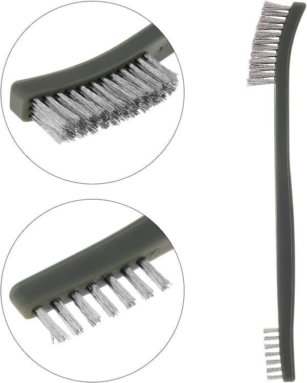 3-pack Mini Trådborstset, Rostfärg för Metaller, Svetsstänk