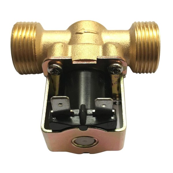 Magnetventil Vattenventil Elektrisk Ventil Inlopp Vattenflödesbrytare Ventil 12/24/220v（12V