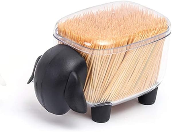 Bomullsdott-holder Sau-formet Tannpirker Bomullsdott-dispenser