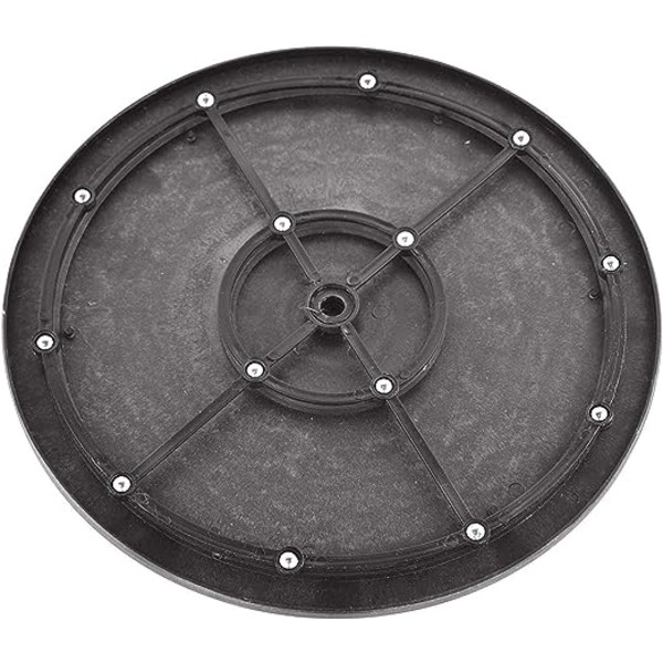 30 cm, med stålkullager, solid plastskulptur 360°
