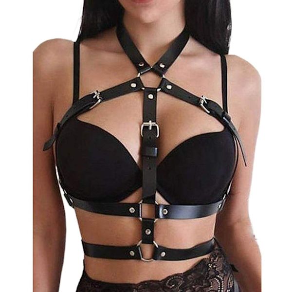 1 stk (Sort) Goth Skulderrem Harajuku Trend Kvinders Punk