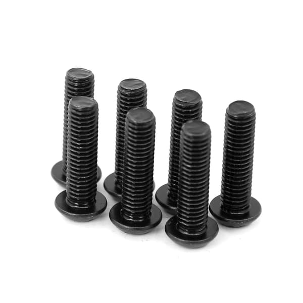 M8 x 45mm 30 STK Knapp Hode Skrue Hode Bolt Full