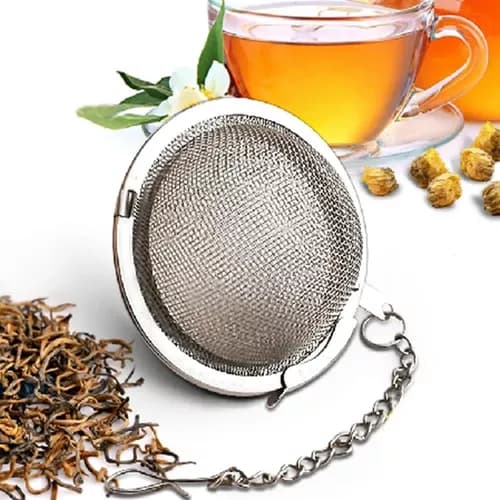 Teinfuser i rustfritt stål med maske