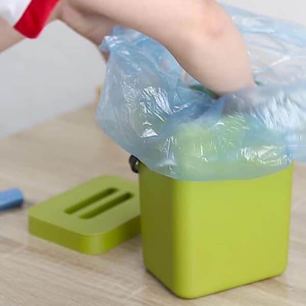 1 st Kompostbehållare för Köket - Liten 3L Sopsäck med Lock