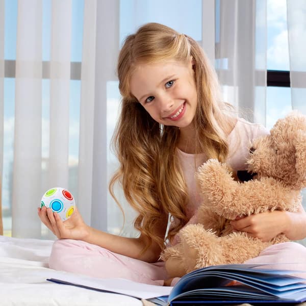 Magic Rainbow Ball Regnbue Magic Regnbue Ball Puslespil Terning Terning til