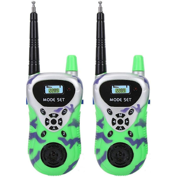 Barne-Walkie Talkie, Leketøy Intercom Utendørs Spill Mini Mote