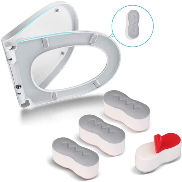 4-pack Universal Toalettlockersättningsstötdämpare med Stark