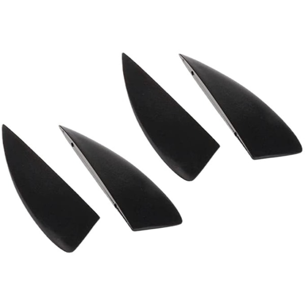 4-delad Surf Kiteboard Tail Rudder Set Split Rudder Waveboard