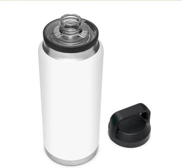 Vaihtokansi Yeti Chug Cap -vesipullolle ja Rambler -pullolle, yhteensopiva Rambler B -pullon kanssa