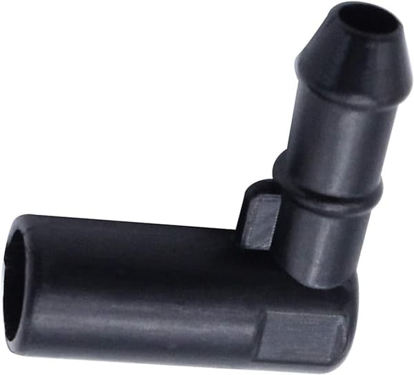 Slangekobling 90° frontrute + spylerkobling - frontlys