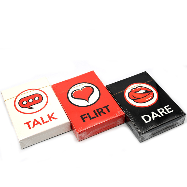 Game cards for couples, start exciting conversations, develop