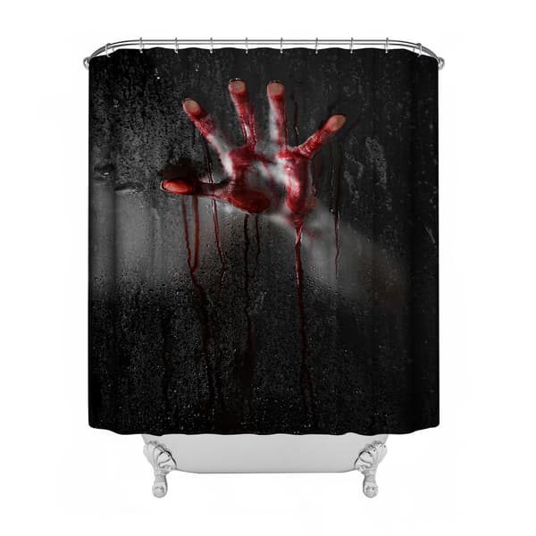 Duschdraperi, Halloween Duschdraperi, Halloween Badrum