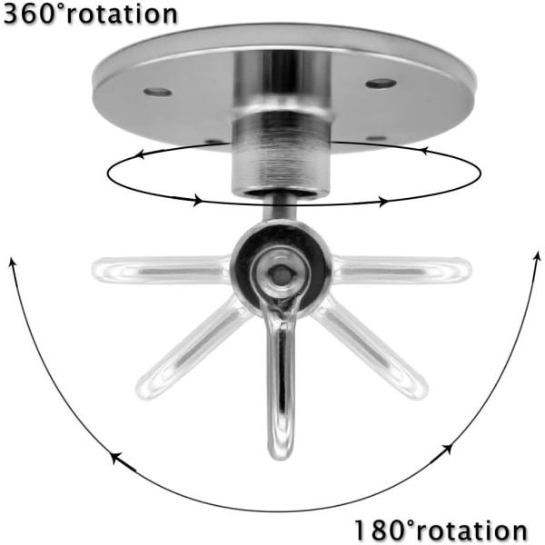 Multi-Directional Speed ​​Bag Swivel, Pro Swivel Loftskrog,