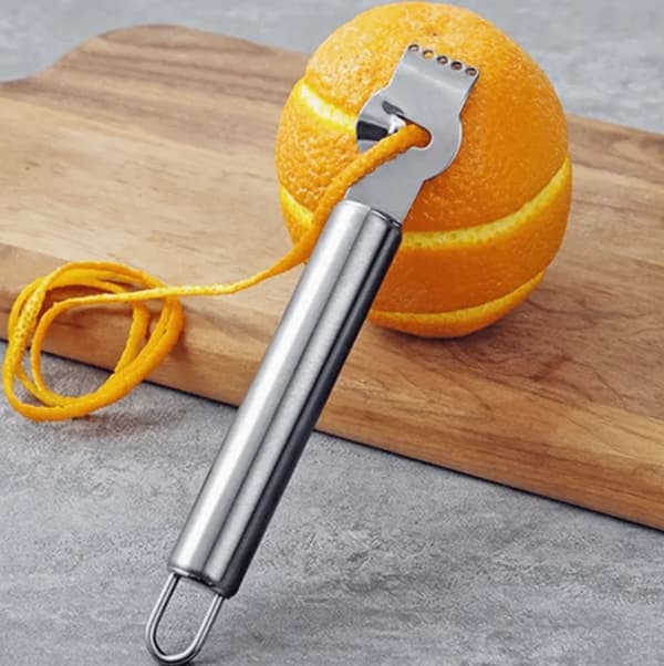 1 st. Rostfritt Stål Citronzest & Rivjärn – Köks Peeler, Rivjärn