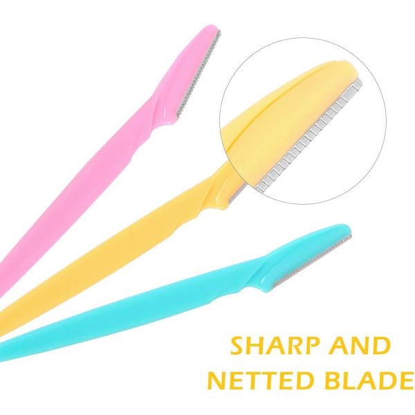 3 stk. Øjenbryn Shaper Shavers Razor til Kvinder og Mænd Ansigt