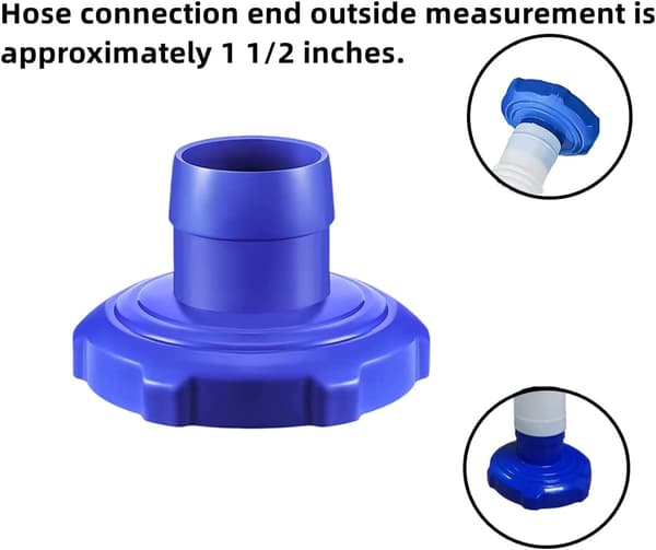 Skimmer-slangadapter för ovanjordpool, liten