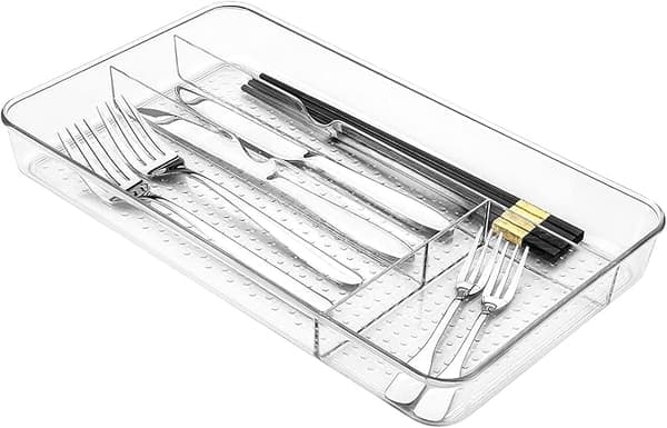 Bestikholder, bestikskuffe-organizer til opbevaring