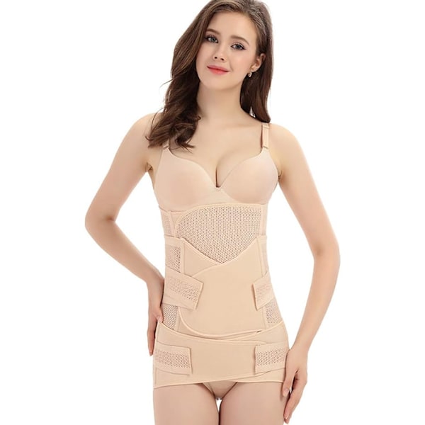 Farge L Justerbar Postnatal Belte for Kvinner Flat Mage / Post