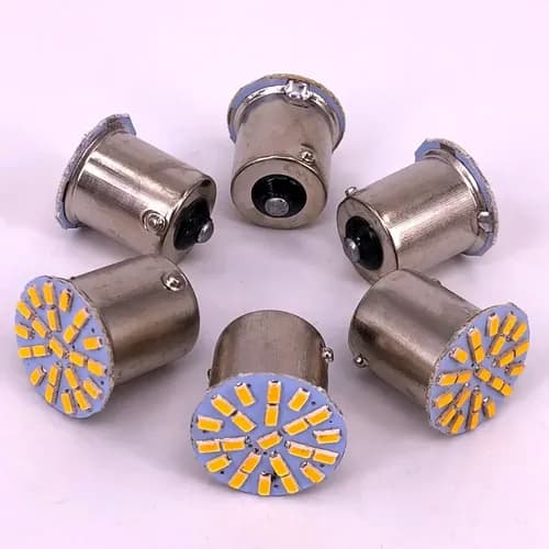 10 stk Strobelys for 1156/1157 22 LED Bremslys