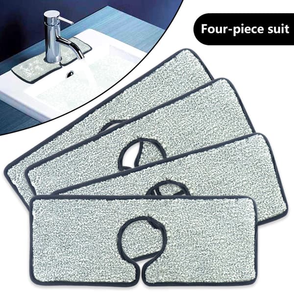 4-pack Kökskran Absorberande Matta