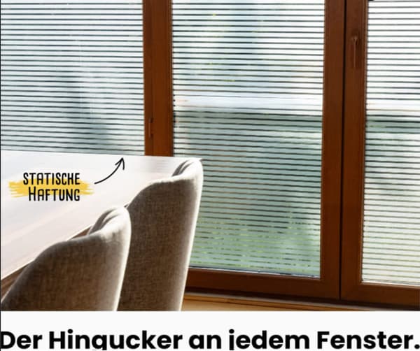 Statisk Klistrende Personvernvindufilm [60x200cm] med E-bok og Tips